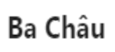 Ba Chau