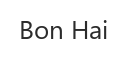 Bon Hai