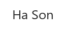 Ha Son