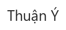 Thuận Ý