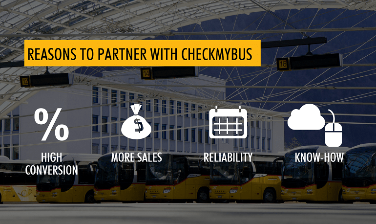 CheckMyBus partnership benefits