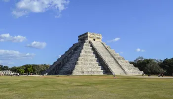 Micro a Chichén Itzá
