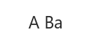 A Ba