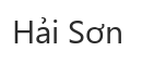 Hai Son